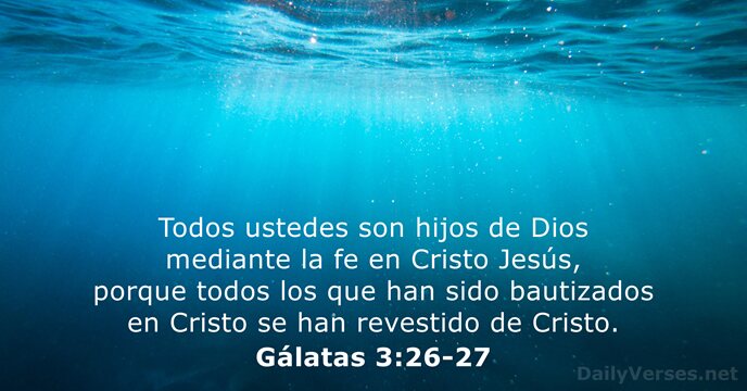 GALATAS 3:26-27